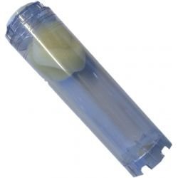 Water Purification Equipment Empty Clear Reusable Cartridge 10 Standard Or 20