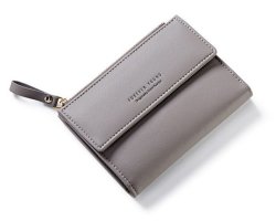 Weichen Women's Short Wallet Pu Leather Clutch