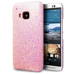 Htc One M9 Case Cimo Glitz Premium Glamour Glitter Bling Hard Case For Htc One M9 2015 - Pink