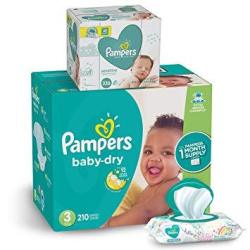 Pampers Diapers Size 3 - Baby Dry Disposable Baby Diapers ...