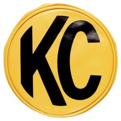 KC HiLiTES Spotlights Kc Hilites 8" Yellow With Black Logo Vinyl Covers