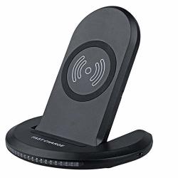Foldable Wireless Charging Qi Fast Charging For Iphone 8 8 Plus x xs xs Max xr Samsung Galaxy Note 9 123LOOP Qi Wireless Fast Charger Charging Pad Stand Dock
