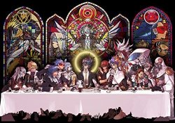 Yugioh Last Supper Playmat 24 X 14 Inch Mousepad For Yugioh Pokemon Magic The Gathering