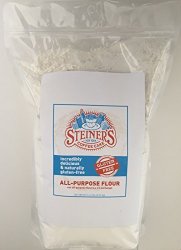 Steiner's Coffee Cake Of New York Gluten Free All-purpose Flour 1 To 1 Exchange Customer Tested For Bread Cookies Cakes Pasta And Crepes 4.5 Lbs. Or 13 Cups