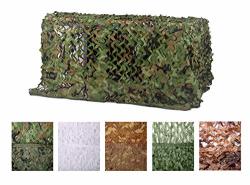 Chiglia Camouflage Netting Camo Net Sunscreen Nets Woodland 10FTX13FT