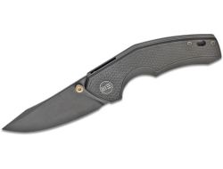 We Knife Company Black TI Handle Black Stonewash Finish Cpm S35VN Blade -917B