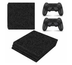 Decal Skin For PS4 Pro: Honeycomb Black Textured