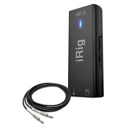 ik multimedia irig hd 2 digital guitar interface adapter