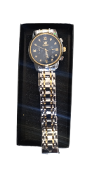 Olevs Silver And Gold Men's Analogue Watch