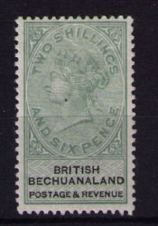 Bechuanaland 1887 Qv 2s6d Fine Mint