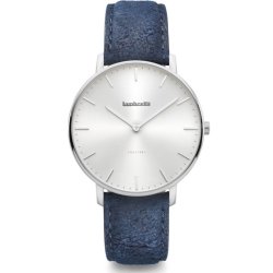 Lambretta Watches Lambretta Men's Watch Classico 40 - Blue Distressed Leather With Silver
