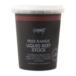 Fresh Free Range Liquid Beef Stock 500 Ml