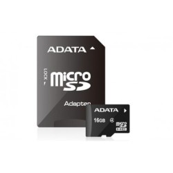 A-Data Micro Sd Hc Class 4 16gb + Sd Adapter