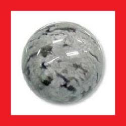 Snowflake Obsidian - Round Cabochon - 0.46cts