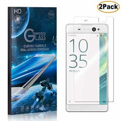 Sony Xperia Xa Ultra Screen Protector Tempered Glass Cusking 9H Hardness Abrasion Resistance Anti Scratch Screen Protector For Sony Xperia Xa Ultra 2 Pack