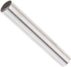 Steel Taper Pin Plain Finish Meets Iso 2339 H10 Tolerance 3.4 Mm Large End Diameter 3 Mm Small End Diameter 20 Mm Length Pack Of 25