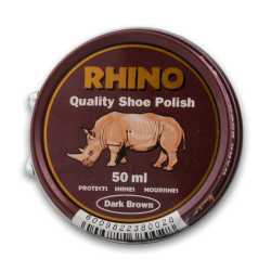 Quality Shoe Polish Protect & Shine 50ML - Dark Brown