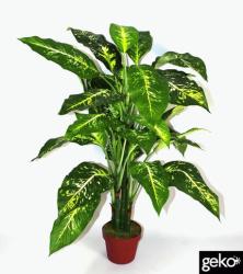 Artificial X-large Aglaonema Costatum Plant - 100cm