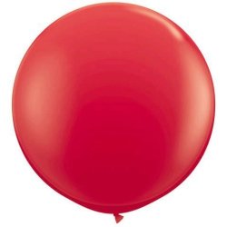 Standard Red 3' Latex Balloon