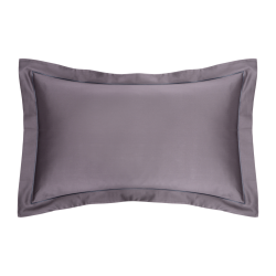 Slate 400 Thread Count Satin Pillow Case Set - Standard