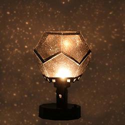 Redsa LED Star Master Night Light Romantic Sky Star Master Projector Lamp Starry Night Projector Bed Light Lamp For Baby Kids Bedroom