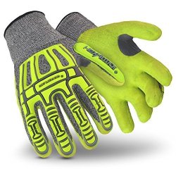Hexarmor Rig Lizard Thin Lizzie 2090X Impact Work Gloves With Nitrile Coated Palm Medium