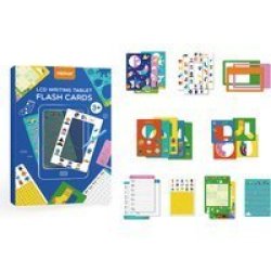 Lcd Writing Tablet Flash Cards 25 Pieces