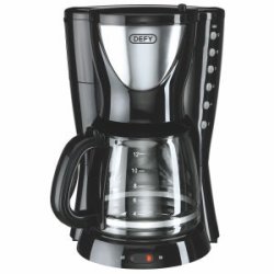 defy stainless steel drip filter coffee maker