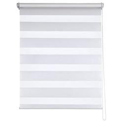 Blinds Double Roller Blinds in Grey 1200W x 1600H