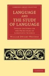 Language And The Study Of Language