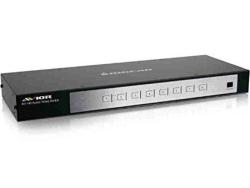 Iogear 8-PORT HD Audio video Switch With RS-232 Support GHSW8181