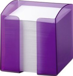 Note Box Purple Transparent