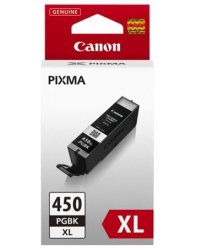 Canon PGI-450XL Black Cartridge With Yield Of 500 Pages At Idc 5% Coverage