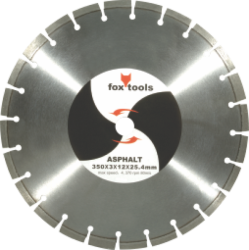 Fox Diamond Wheel Asphalt Segmented 350MM Pro
