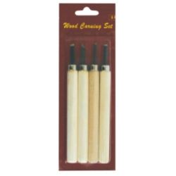 Wood Carving Set With 4 Blades