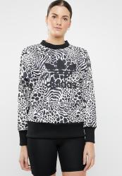 Adidas Originals Multi Prints Sweater - Ecru Print
