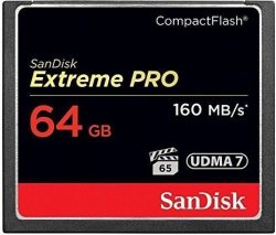 SanDisk SDCFXPS-064G-X46 Extreme Pro 64 Gb Udma 7 Compact Flash Card