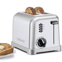 Cuisinart CPT-160 Metal Classic 2-SLICE Toaster Brushed Stainless