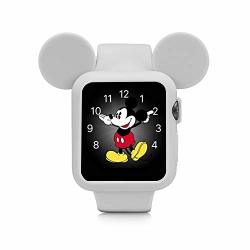 Soft Silicone Compatible With Iwatch Case 38MM 42MM Series 3 SERIES 2 SERIES 1 Sport edition nike Soft Silicone Protective Cover For Cartoon Mouse Ears I Watch Case