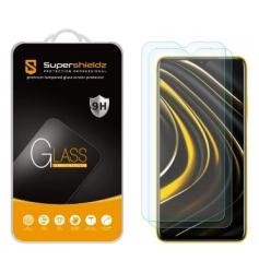 Supershieldz Xiaomi Poco M3 Premium Tempered Glass Screen Protector 2PK