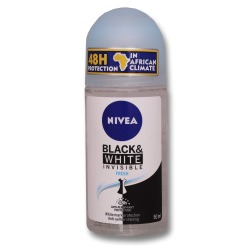 Nivea Black & White Roll On 50ML - Fresh
