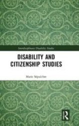 Disability And Citizenship Studies Hardcover