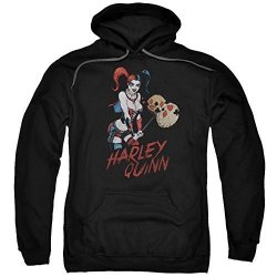 Trevco Hoodie: Harley Quinn- Hammer Time Pullover Hoodie Size XXXL