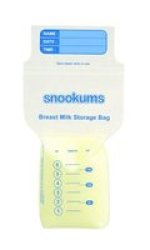 Snookums Breast Milk Storage Bag Pack Of 25