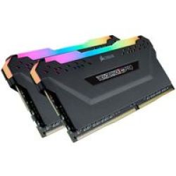 Vengeance Rgb Pro 16GB DDR4 Desktop Memory Module Kit 3000MHZ CL15 2X 8GB Black
