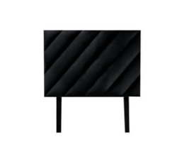 Fenuku Diagonal Panel Headboard Queen-black