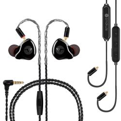 wireless & wired bluetooth earbuds