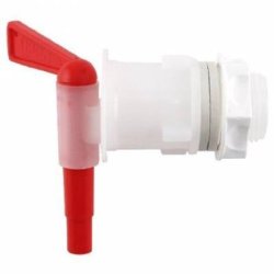 Coopers Plastic Tap spigot With Nut & Washer