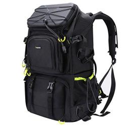 Endurax Extra Large Camera Dslr Slr Backpack For Outdoor Hiking Trekking With 15.6 Laptop Compartment