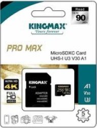 Kingmax Pro Max Microsdxc Card 256GB UHS-1